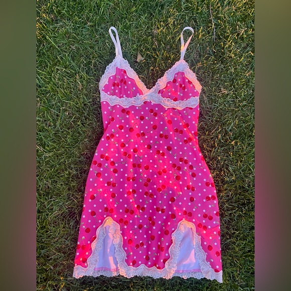 y2k style cherry dress - Picture 2 of 7